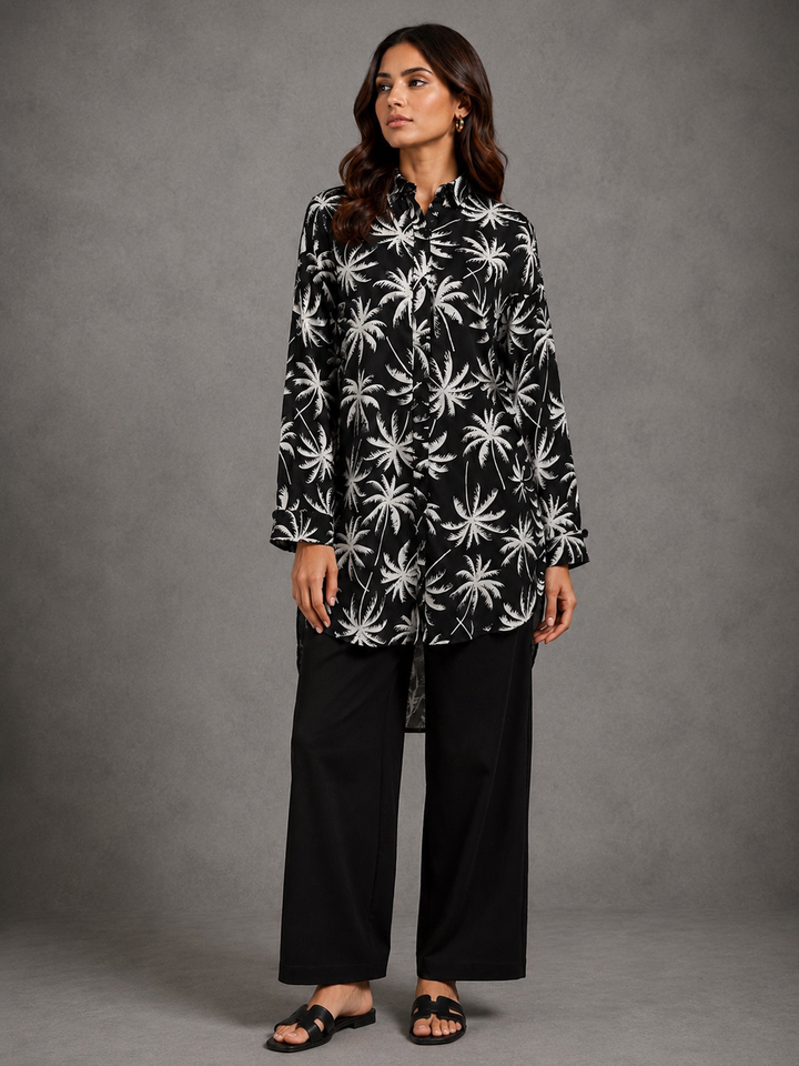 Palms Printed Tunic