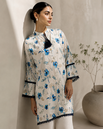 Floral Printed Box cut