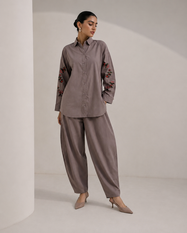 Sienna Embroidered Cotton Co-ord