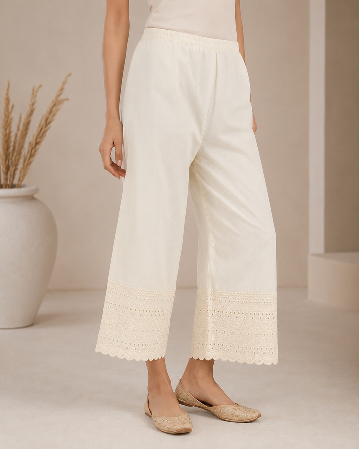 Chikankari Culotte