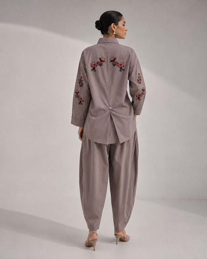 Sienna Embroidered Cotton Co-ord