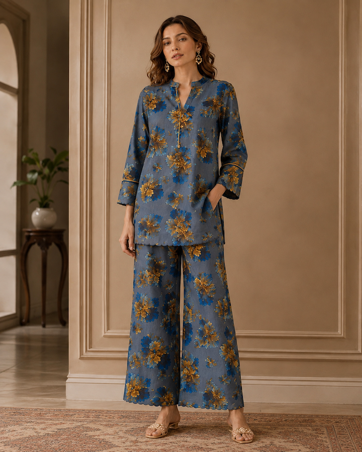 Floral Printed Co-Ord Set