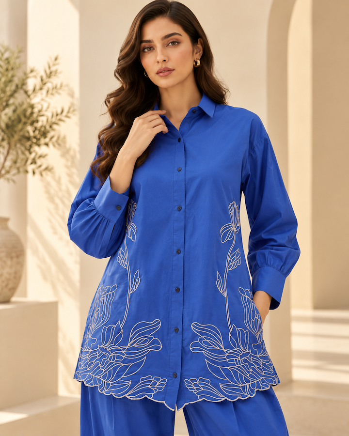 Cobalt Bloom Co-ord