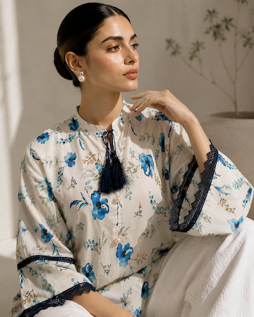 Floral Printed Box cut