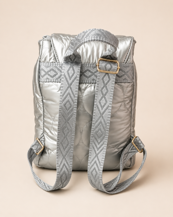 Metallic Backpack