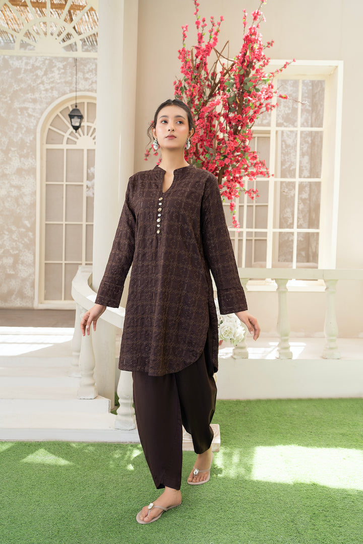 Chikankari Co-ord set