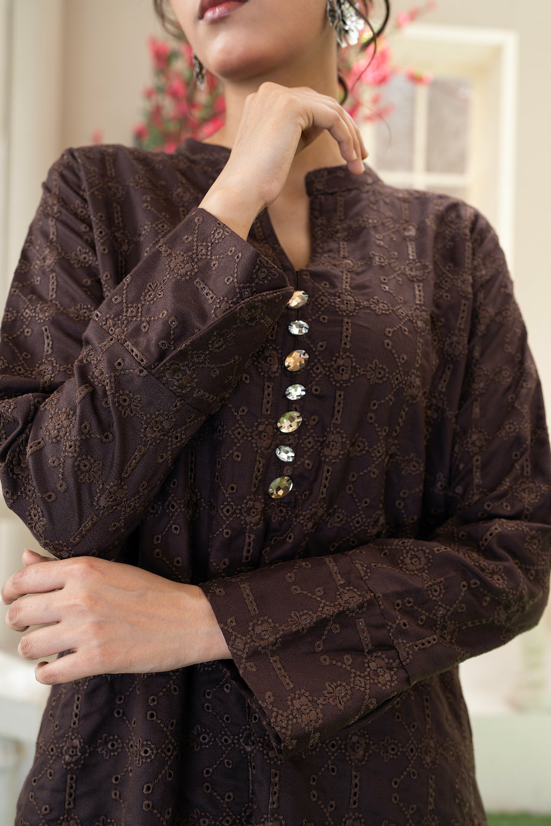 Chikankari Co-ord set