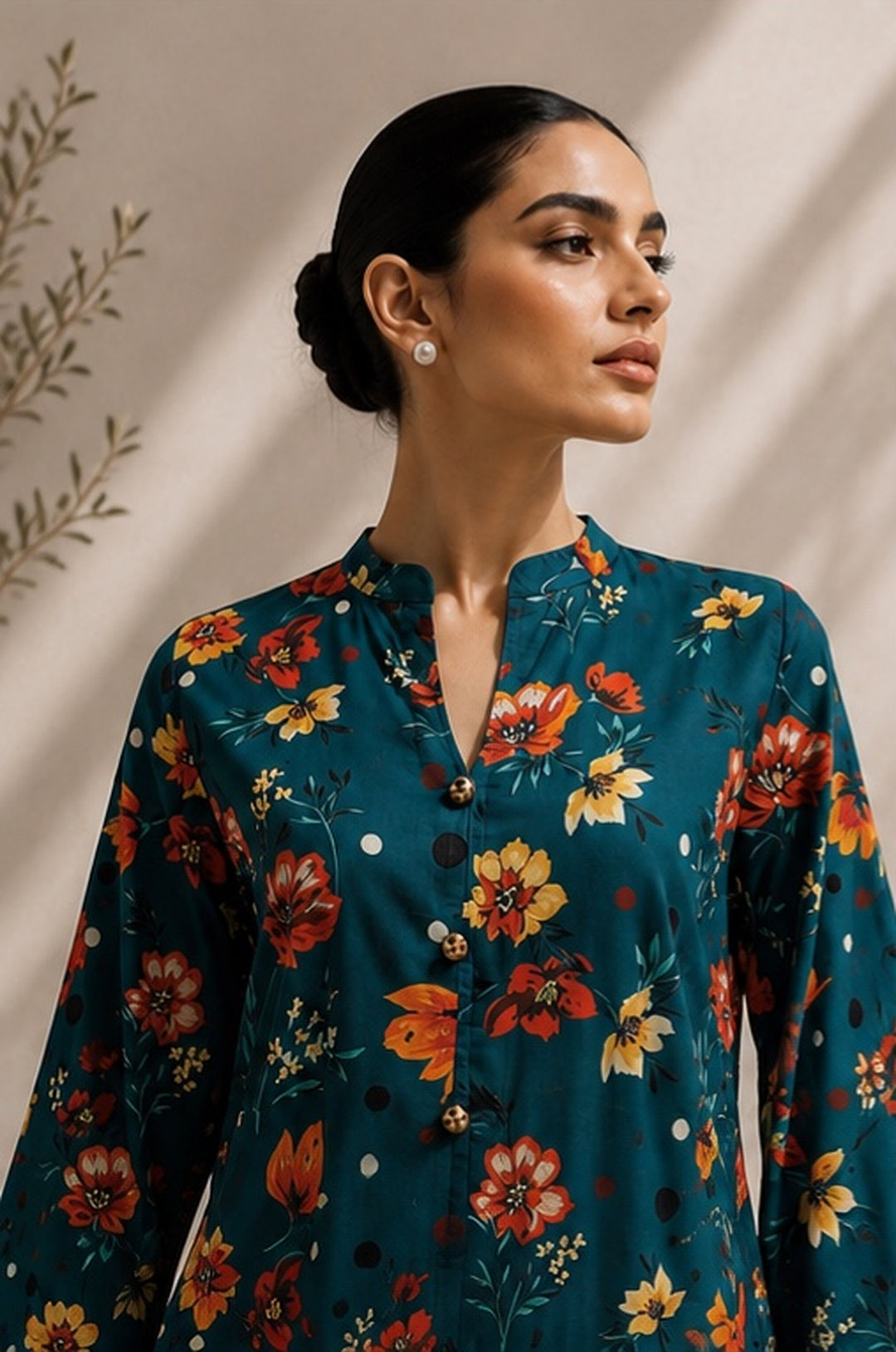 Teal Garden Co-Ord