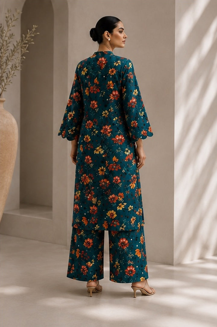 Teal Garden Co-Ord