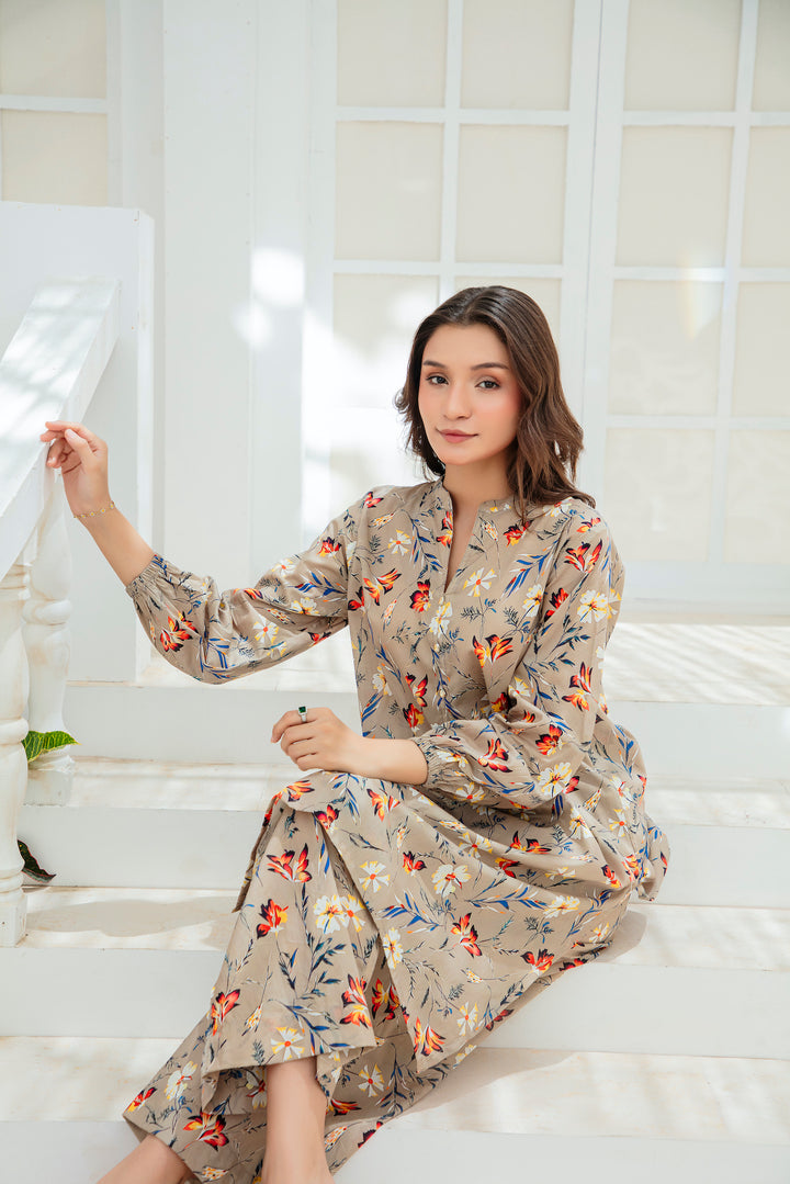 Floral Printed Co-Ord Set