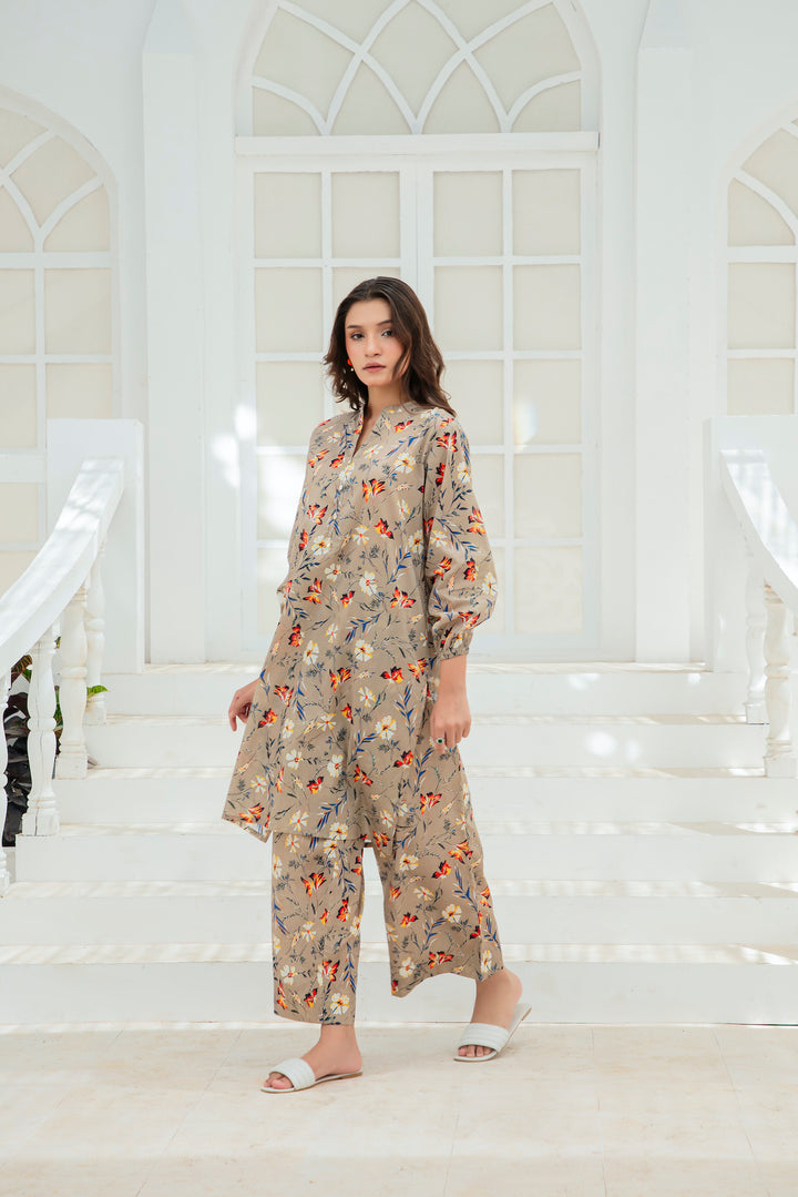 Floral Printed Co-Ord Set