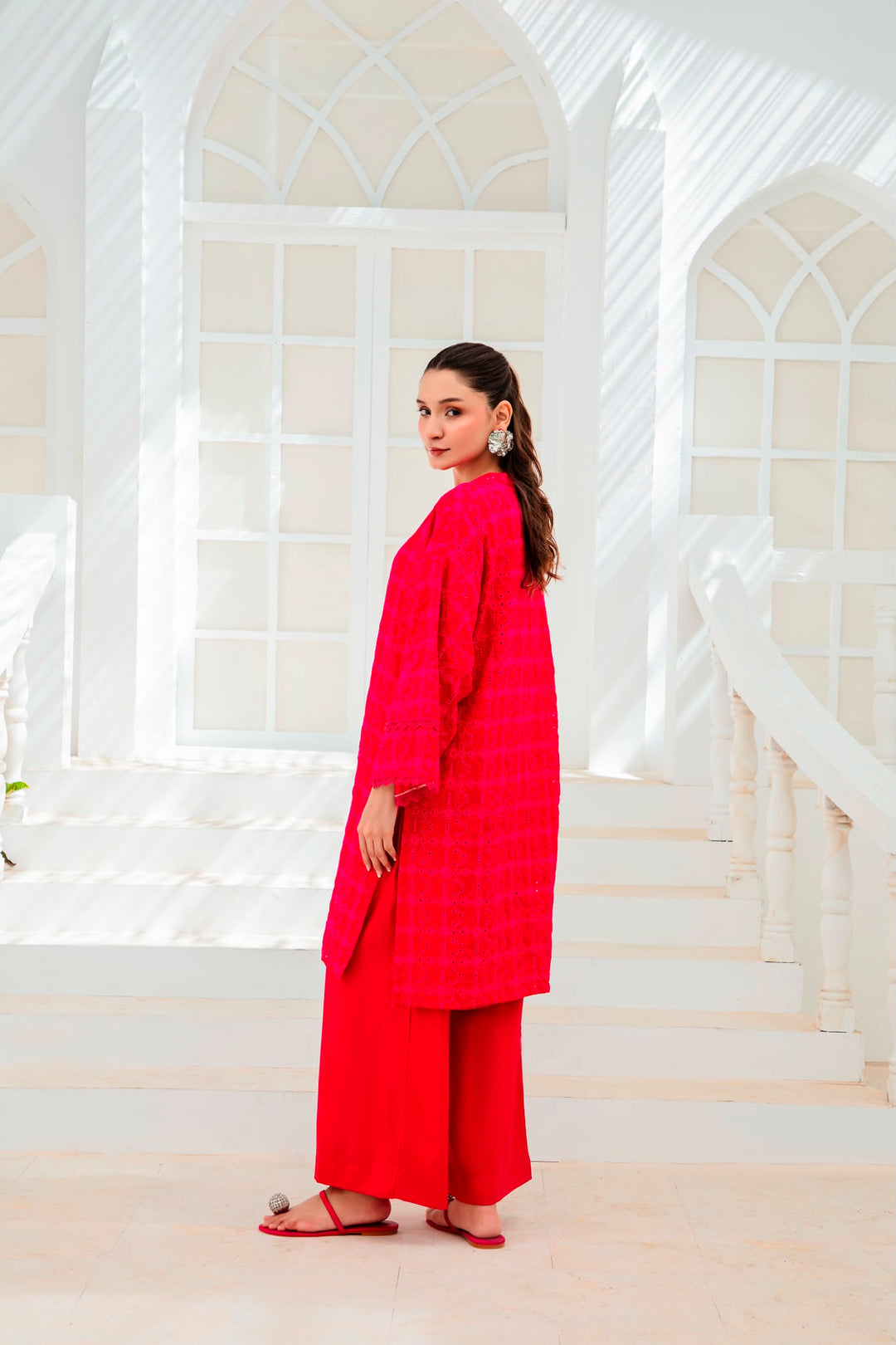 Chikankari co-ord