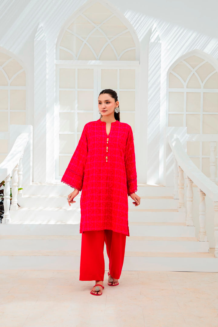 Chikankari co-ord