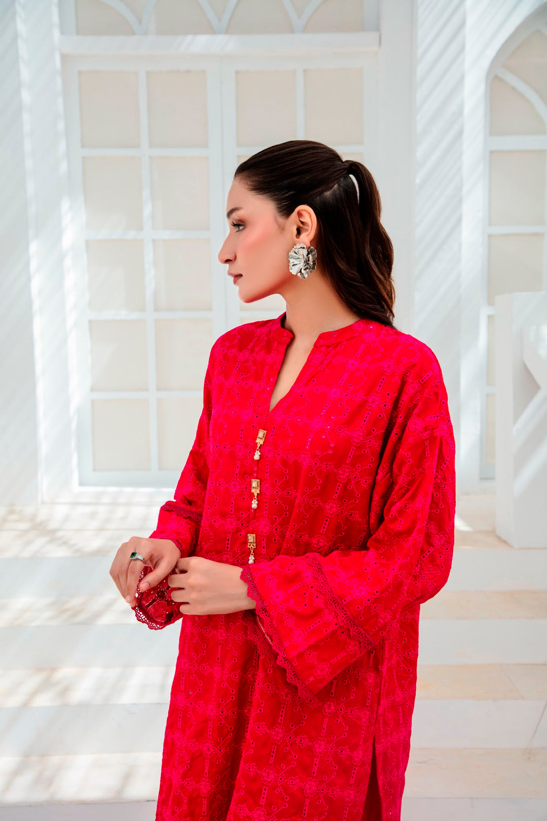 Chikankari co-ord