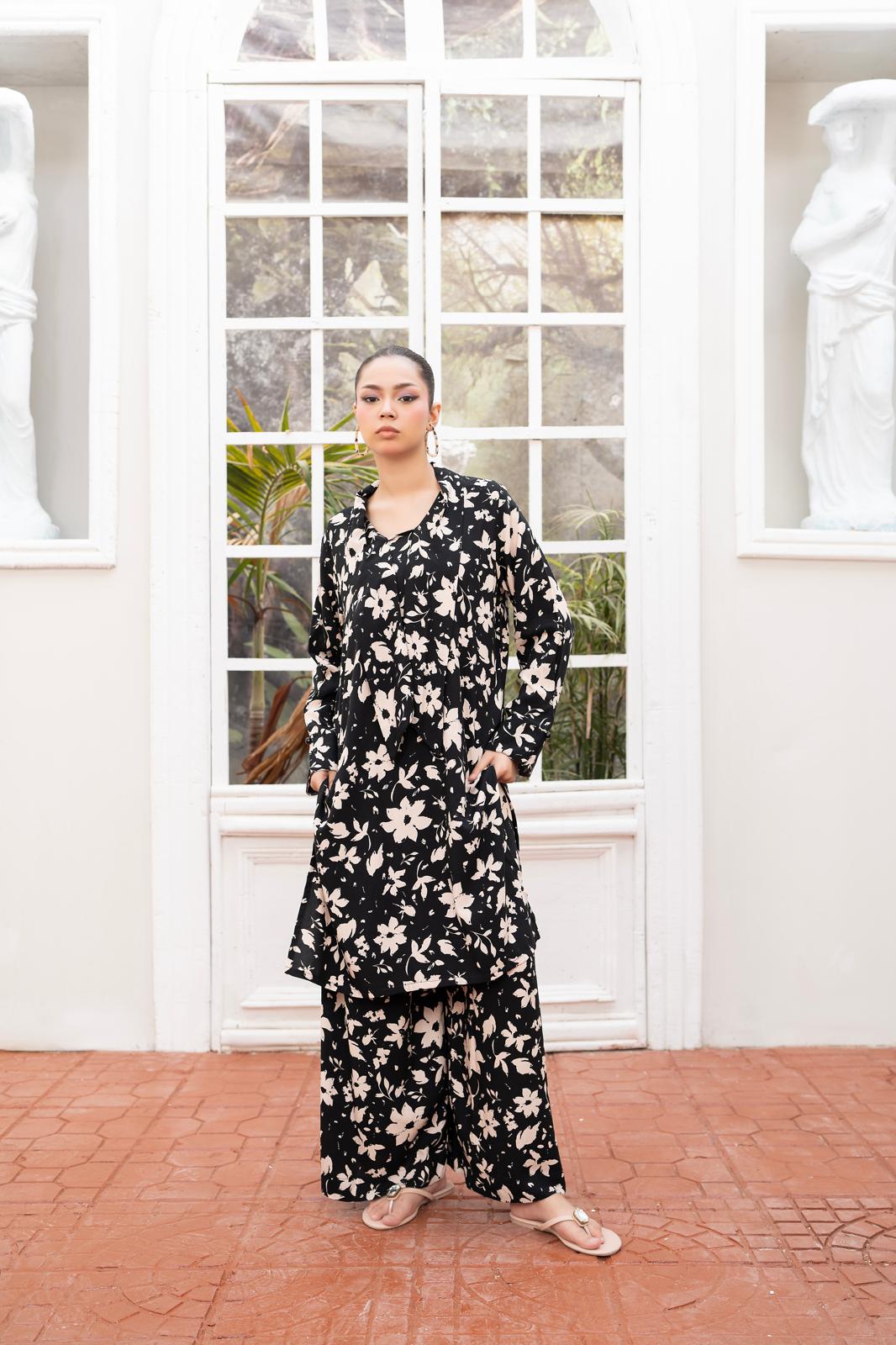 Floral printed co-ord set