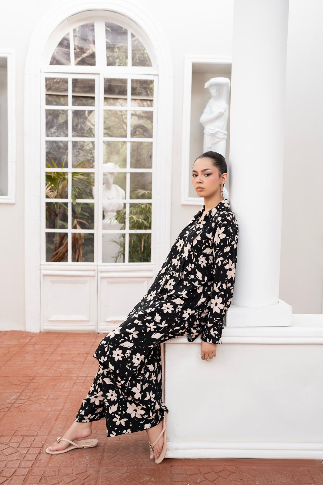 Floral printed co-ord set