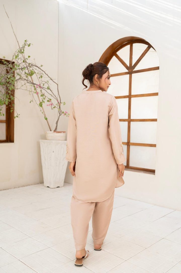 Solid Raw Silk 2pc
