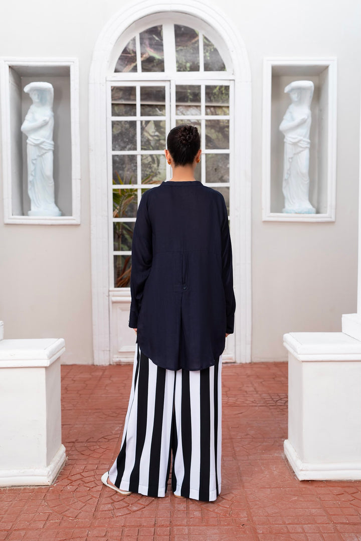 Large striped 2pc