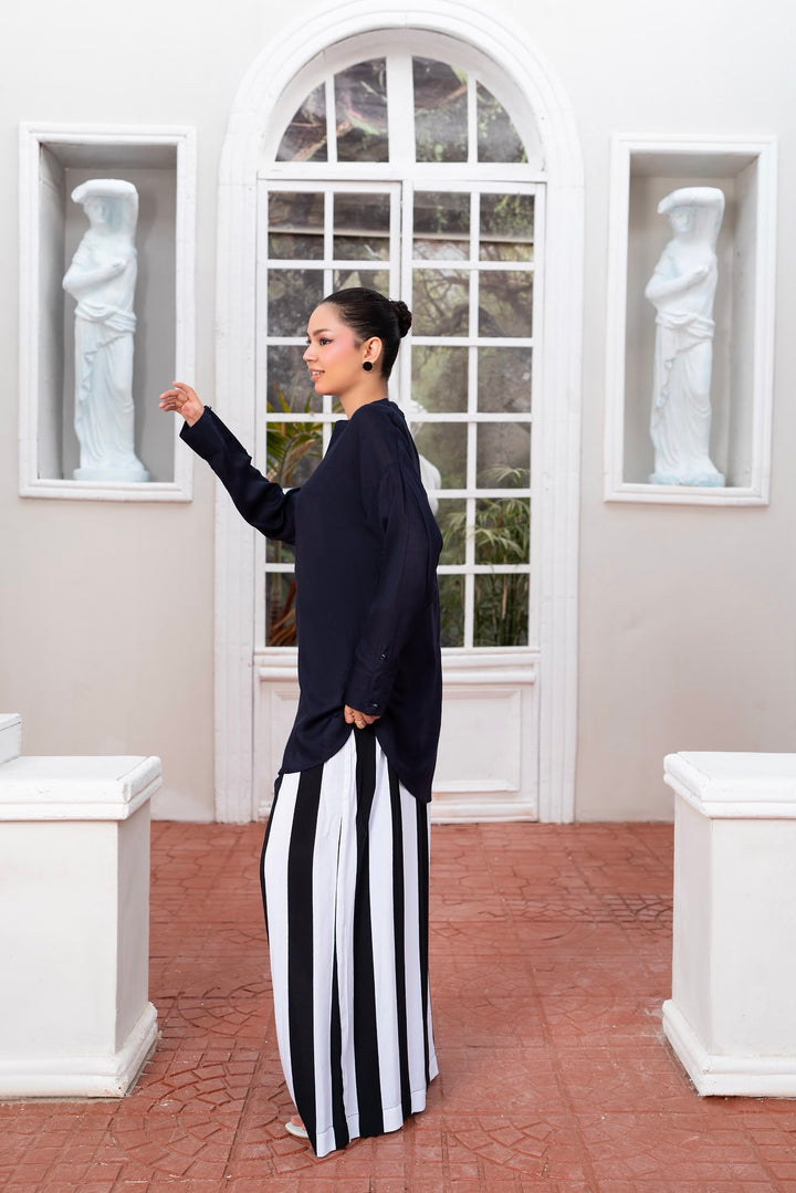 Large striped 2pc