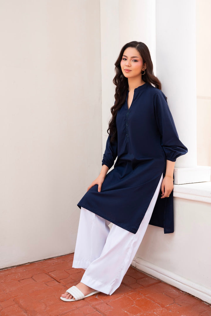 Basic cotton tunic
