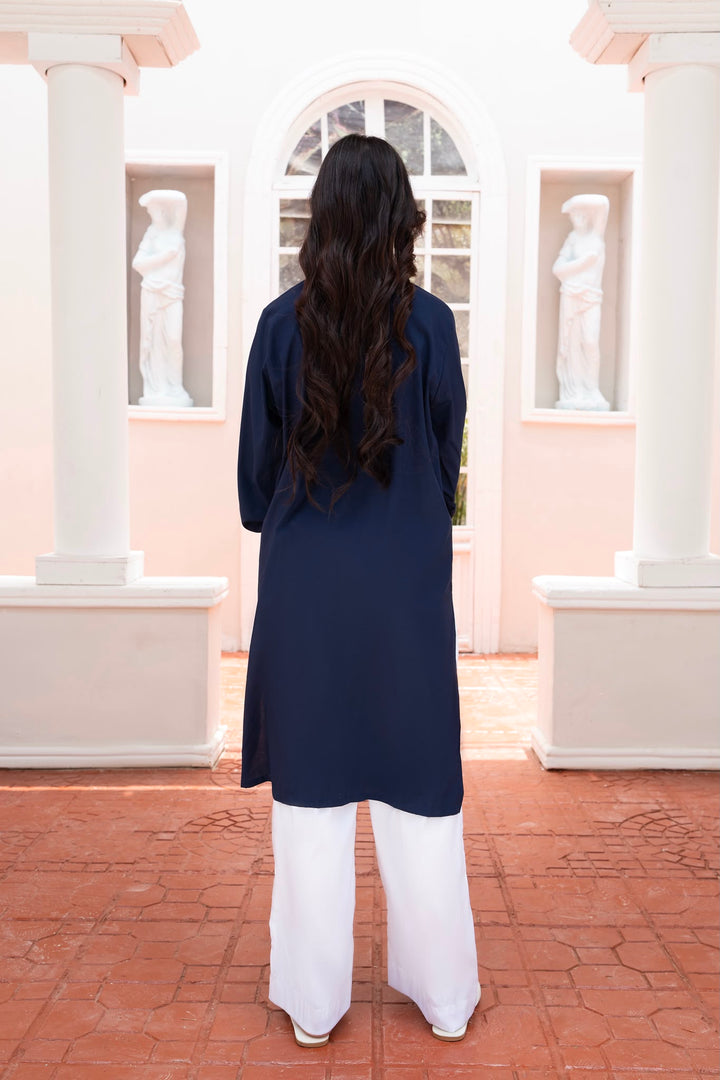 Basic cotton tunic