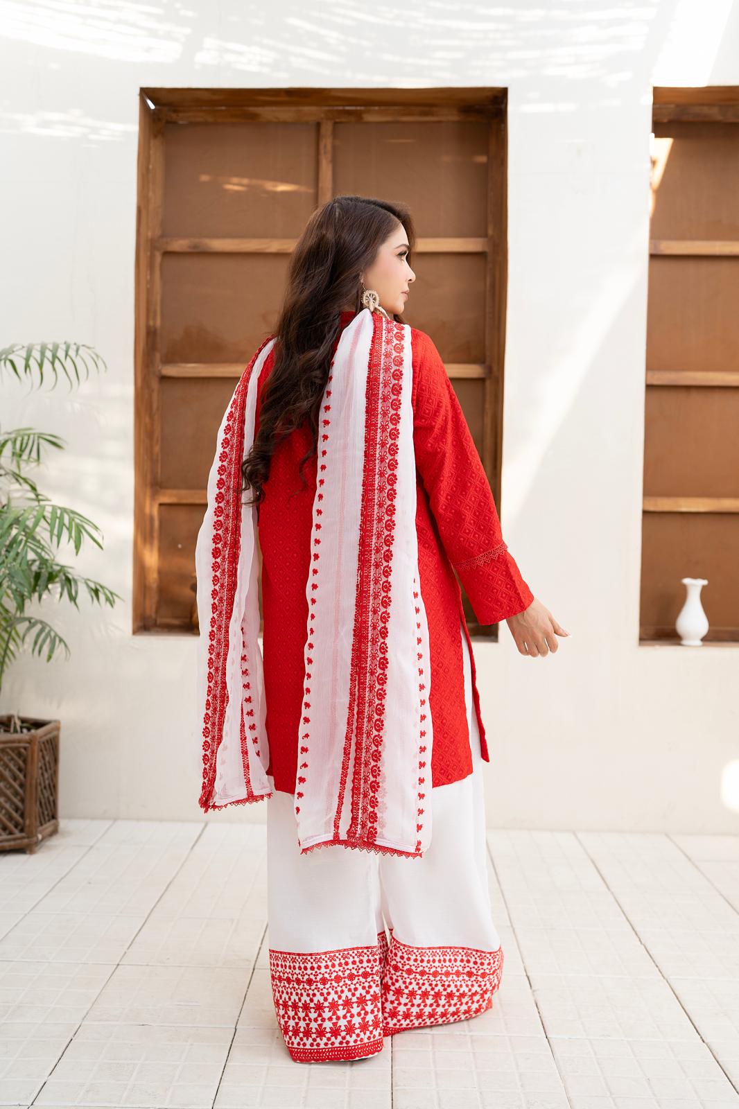 Chikankari 3 piece