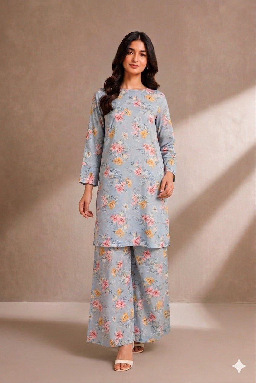 Floral printed co-ord