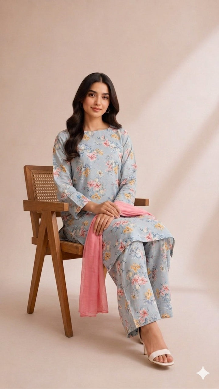 Floral printed co-ord