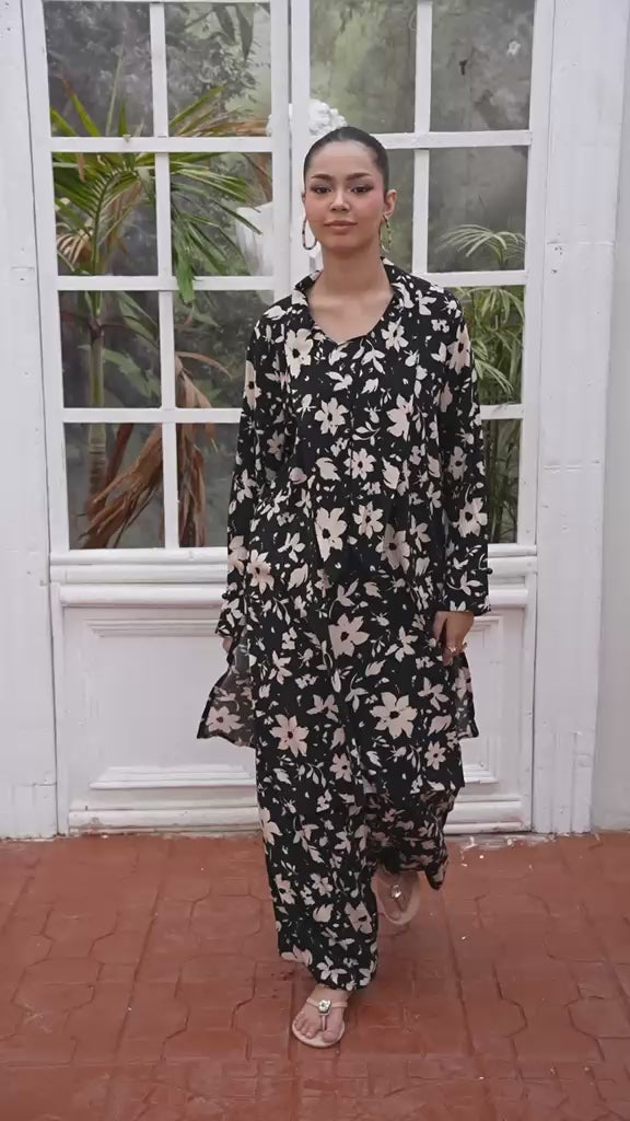 Floral printed co-ord set