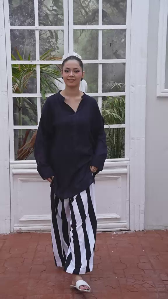 Large striped 2pc
