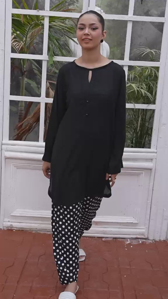 Polka dot set