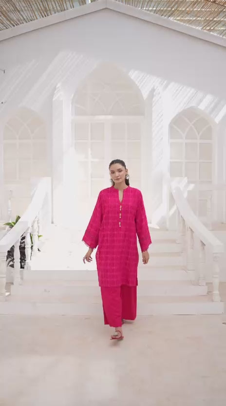 Chikankari co-ord
